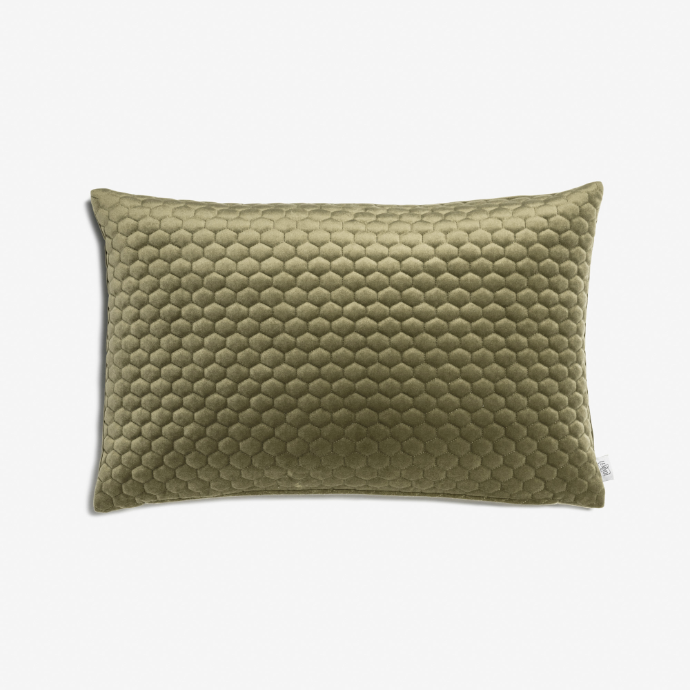 HONEY cushion: olive-green